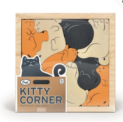 Kitty Corner Wood Puzzle