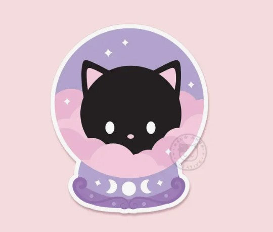 mean black cat
