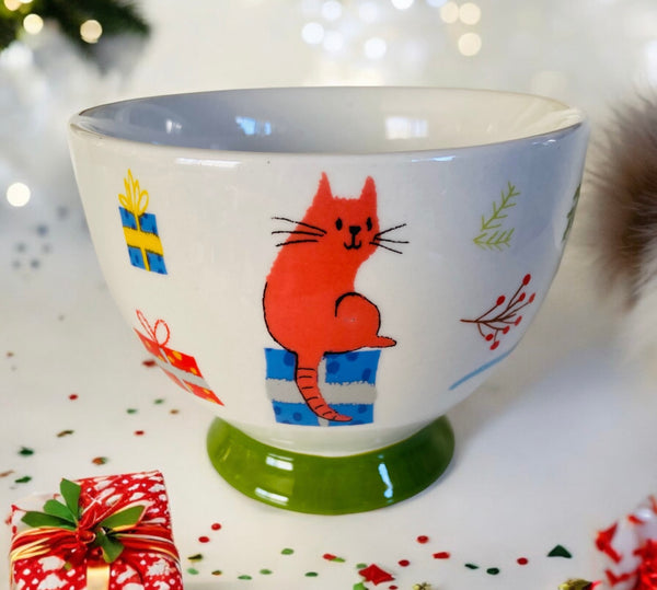 Christmas Tree Fun Cats 18 oz Mug