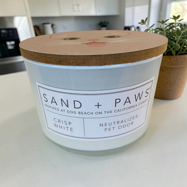 Sand + Paws Cat Candle