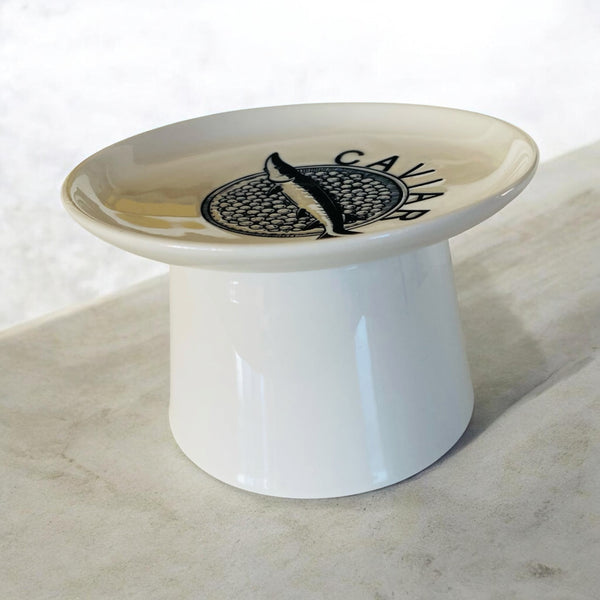 Blue Caviar Elevated Cat Dish