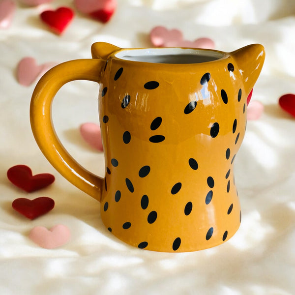 The Love Cheetah Cat 18oz Coffee Mug