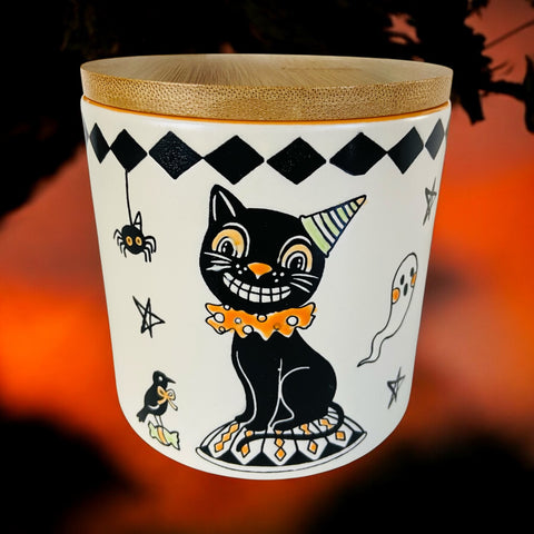 The Grinning Cat's Carnival Curio Jar