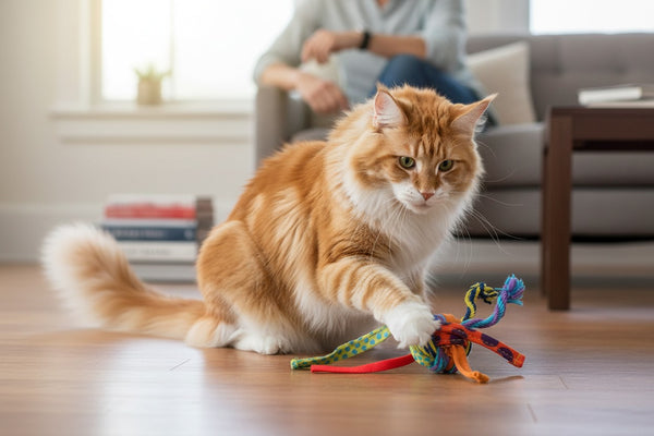 Tons of Tails Dental Catnip Cat Toy