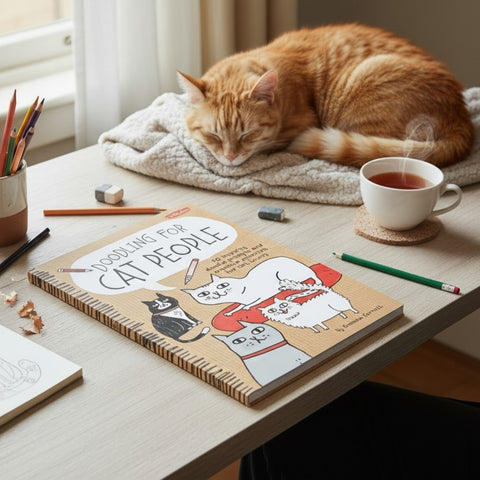 Doodling for Cat People by Gemma Correll