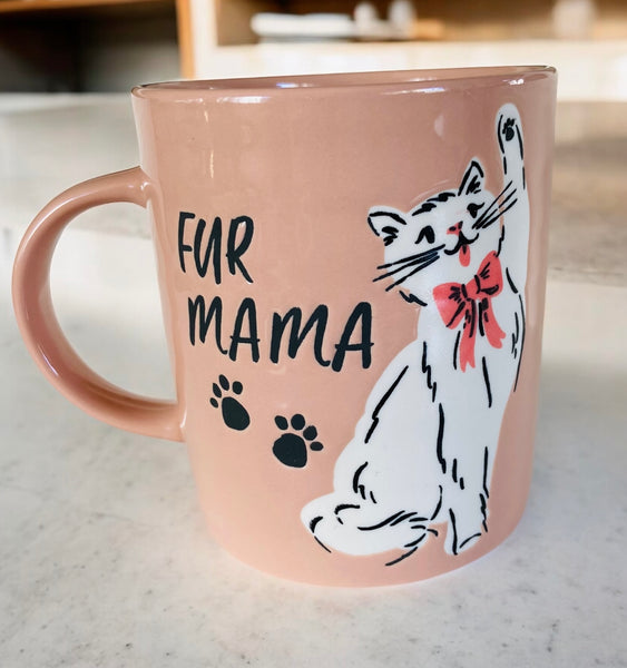 Pink Fur Mama 20 oz Mug