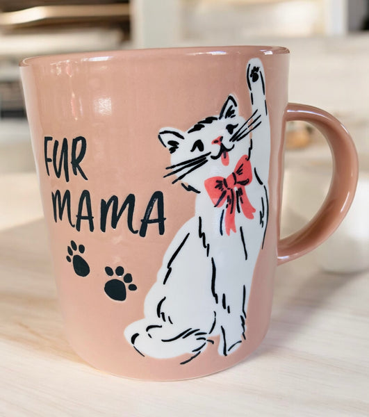 Pink Fur Mama 20 oz Mug