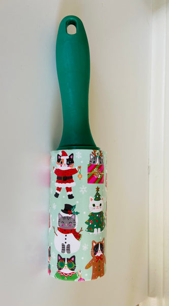 Cute Christmas Cats Lint Roller