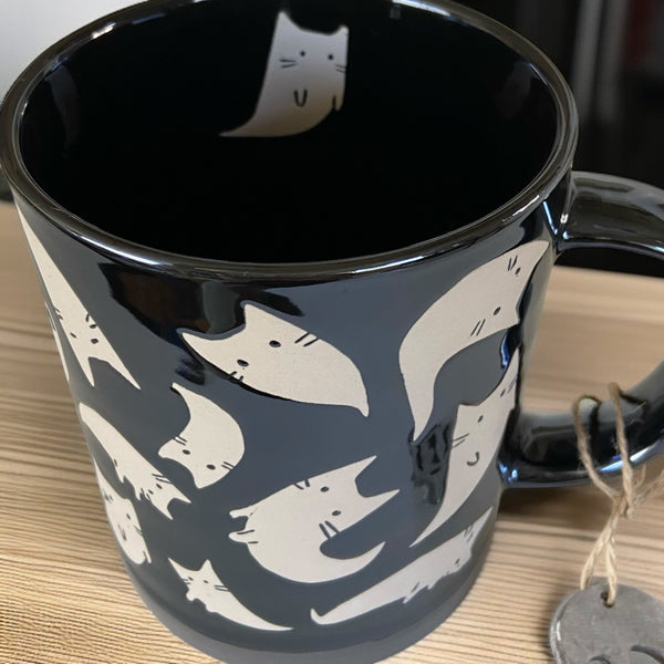 Ghost Kitties Coffee Mug