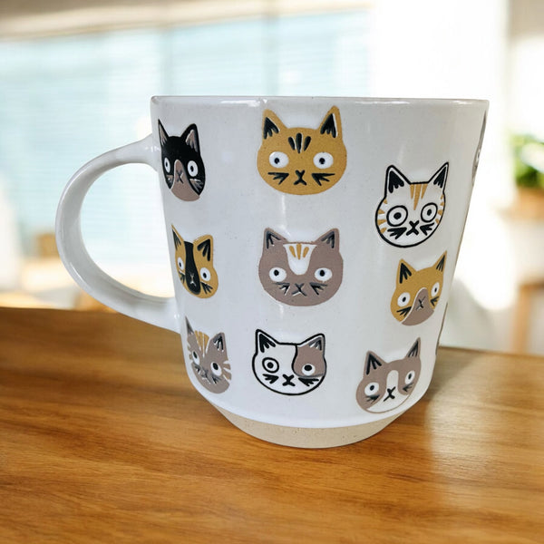 Perplexed Tabby Cats Coffee Mug