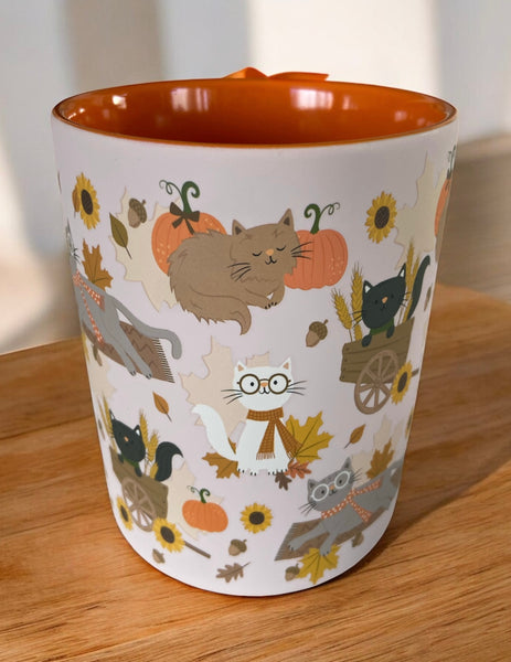 Sweet Autumn Kitties Coffee Mug