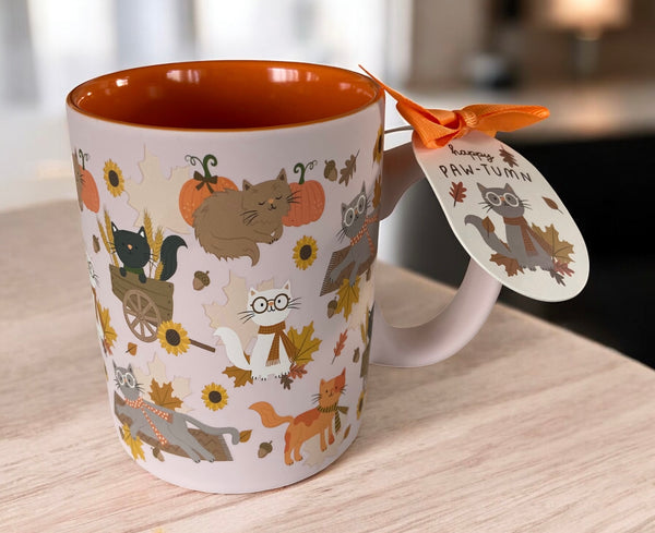 Sweet Autumn Kitties Coffee Mug