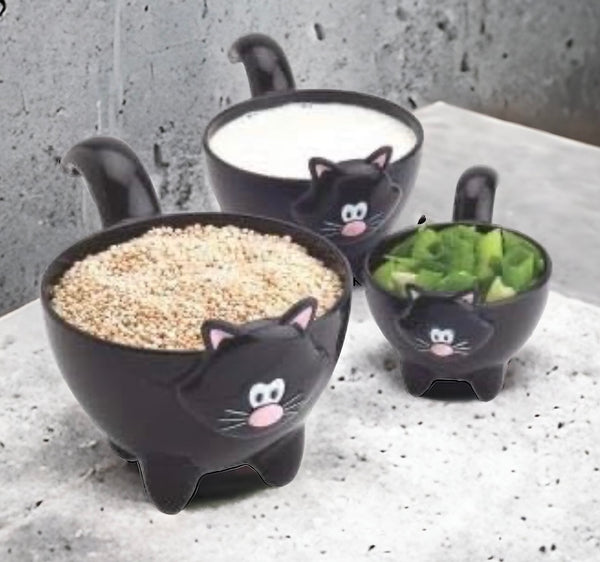 Black Cat Measuring Cups