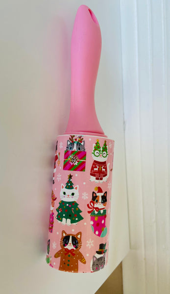 Cute Christmas Cats Lint Roller