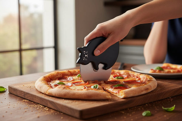 Black Cat Pizza Cutter
