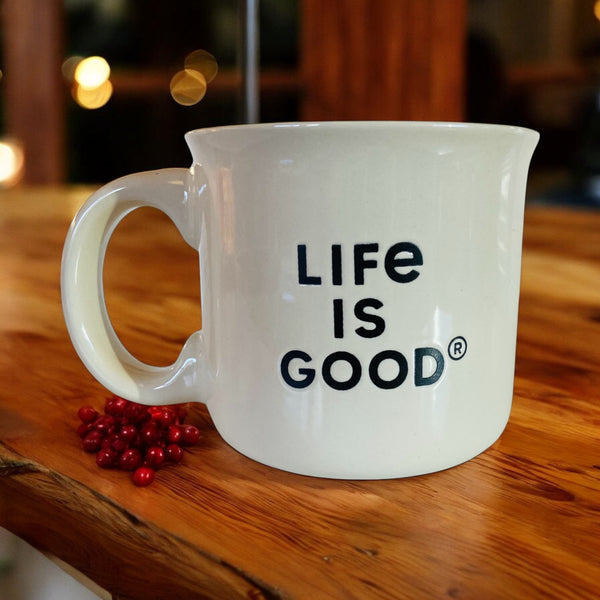 Life is Good Santa Paws 18oz Mug