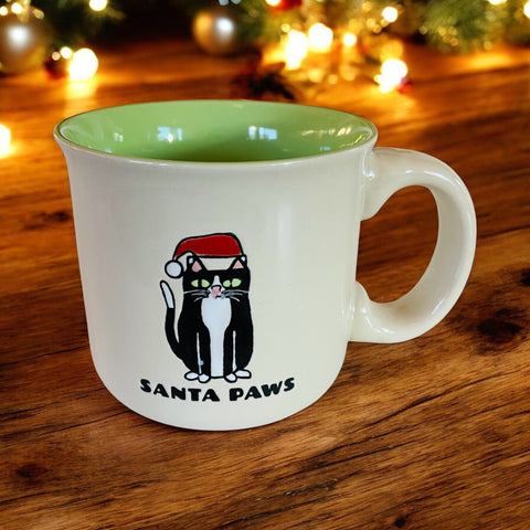 Life is Good Santa Paws 18oz Mug