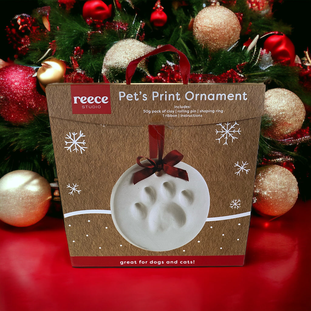 Pet Cat's Pawprint Impression Ornament Kit