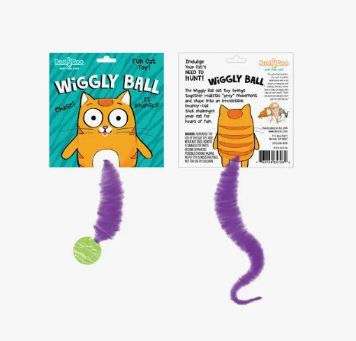 Fun and Energetic Wiggly Bouncy Ball with Tail