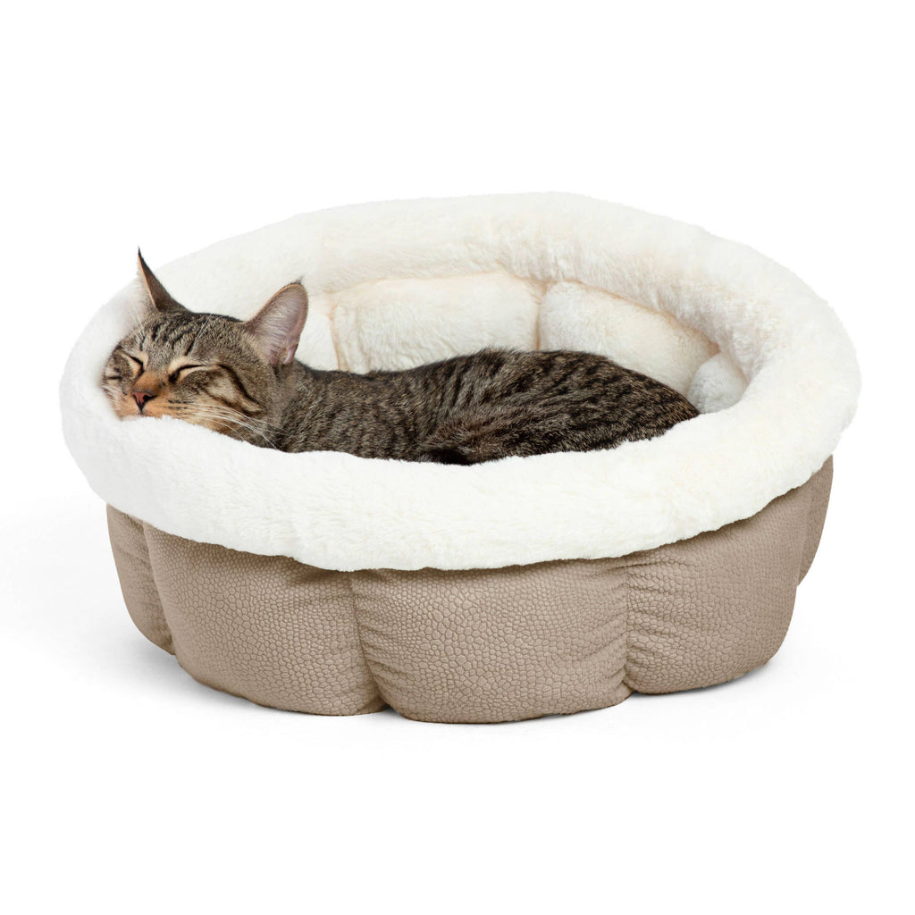 Soft and Cozy Cat Cuddle Cup Bed