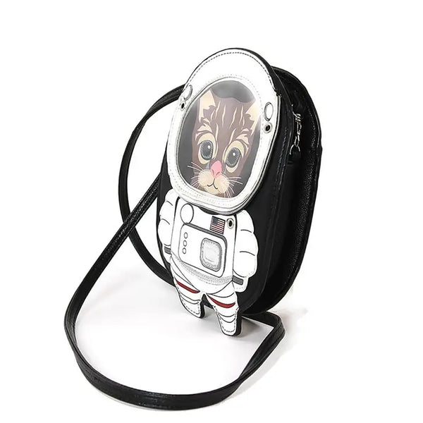 Astronaut Cat Crossbody Bag