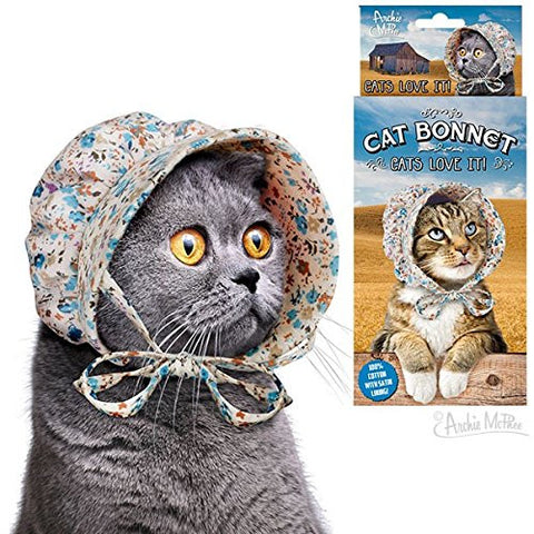 Western Pioneer Little Kitty on the Prairie Bonnet - The Good Cat Company