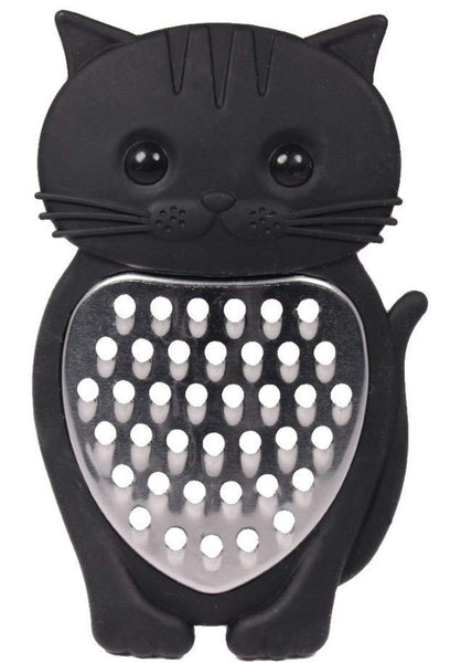 Black Cat Food & Cheese Grater - The Good Cat Company