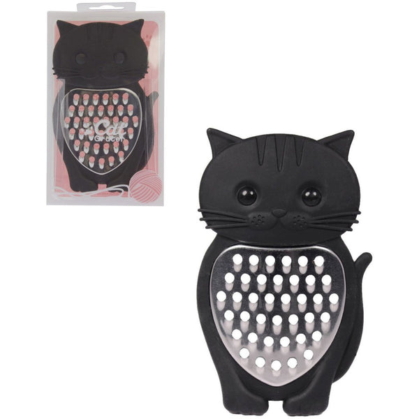 Black Cat Food & Cheese Grater - The Good Cat Company