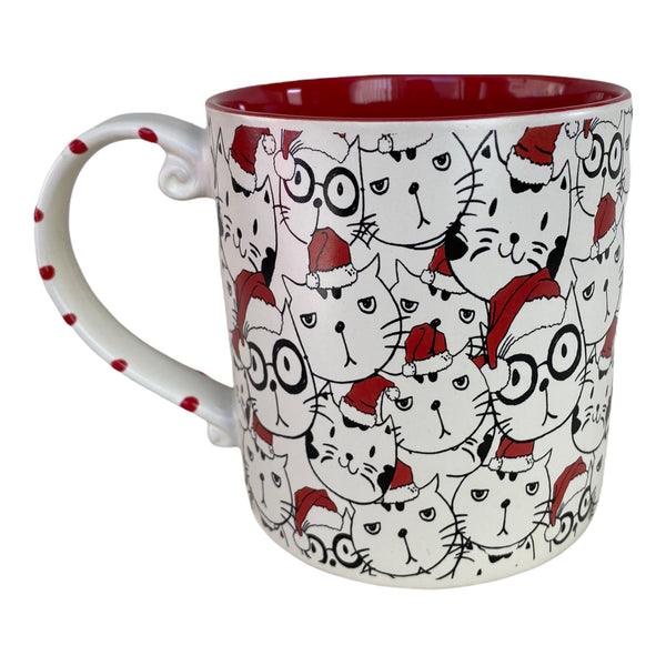 Christmas Clowder of Cats Coffee Mug