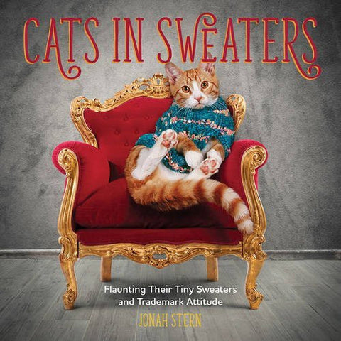 Cats in Sweaters Book by Jonah Stern - The Good Cat Company
