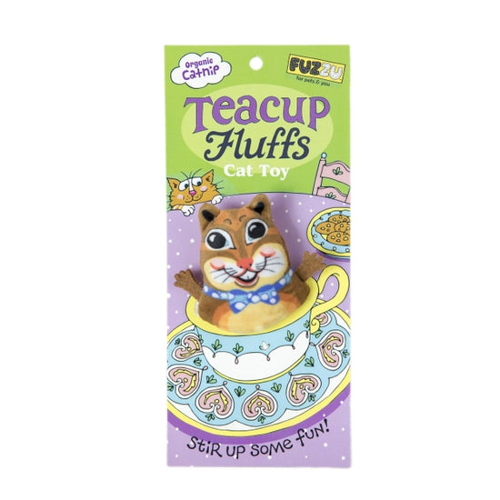 Chipmunk Teacup Fluffs Catnip Toy