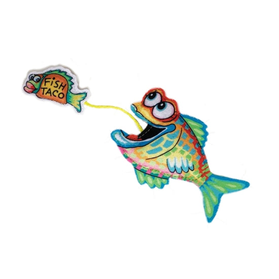 Fish and Taco Fast Food Catnip Toy