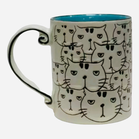 Clowder of Cats Coffee Mug - The Good Cat Company