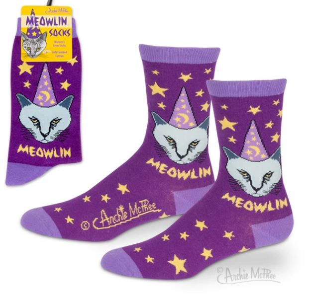 Magical Meowlin Socks - The Good Cat Company