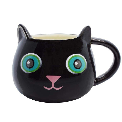 Feline Fine Black Cat Mug - The Good Cat Company