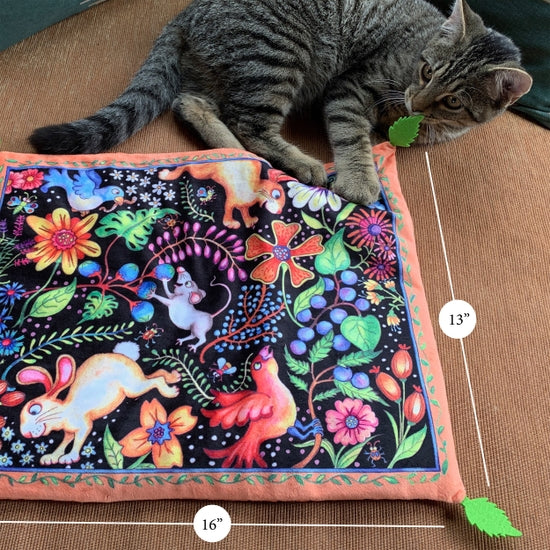 Sweet Summer's Dream Kitty Carpet Refillable Catnip Play Mat